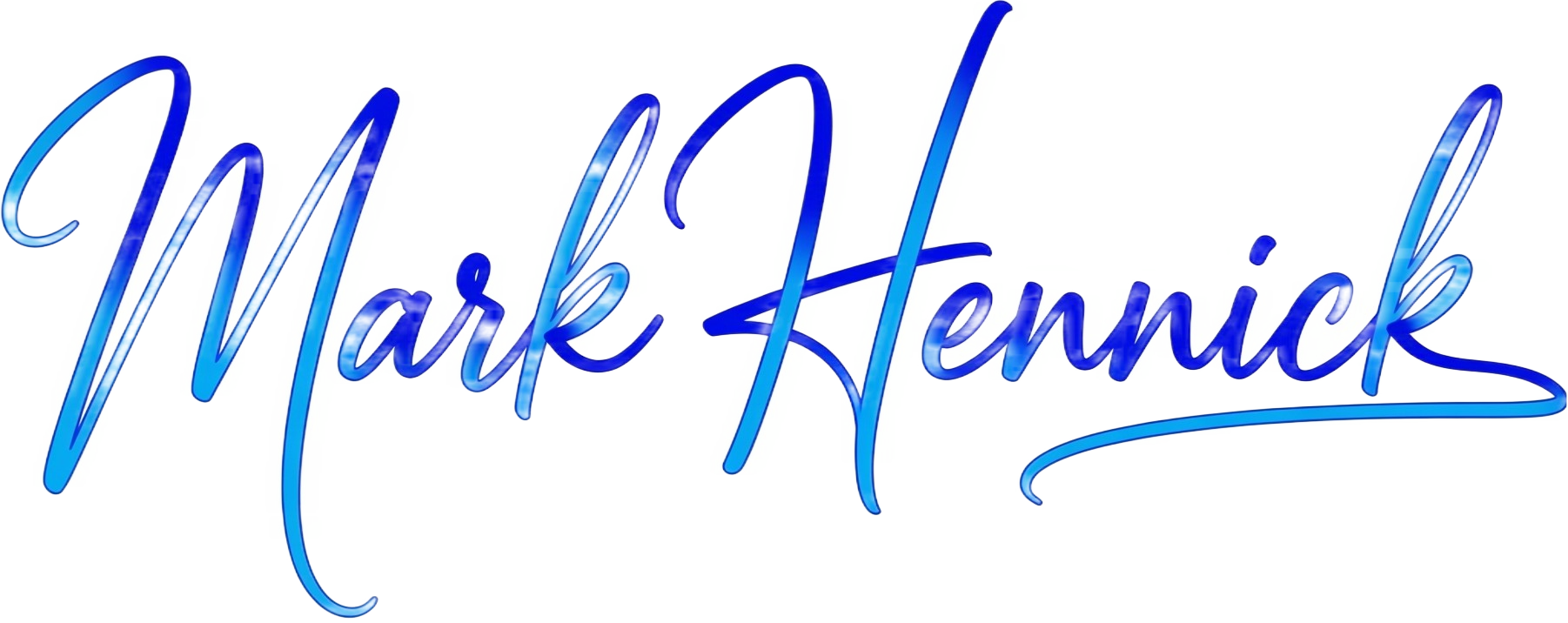 Mark Hennick signature